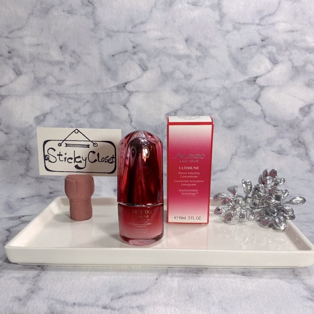 SHISEIDO Skincare-Ultimune Power Infusing Concentrate Serum-Travel15ml-BOXED-NEW